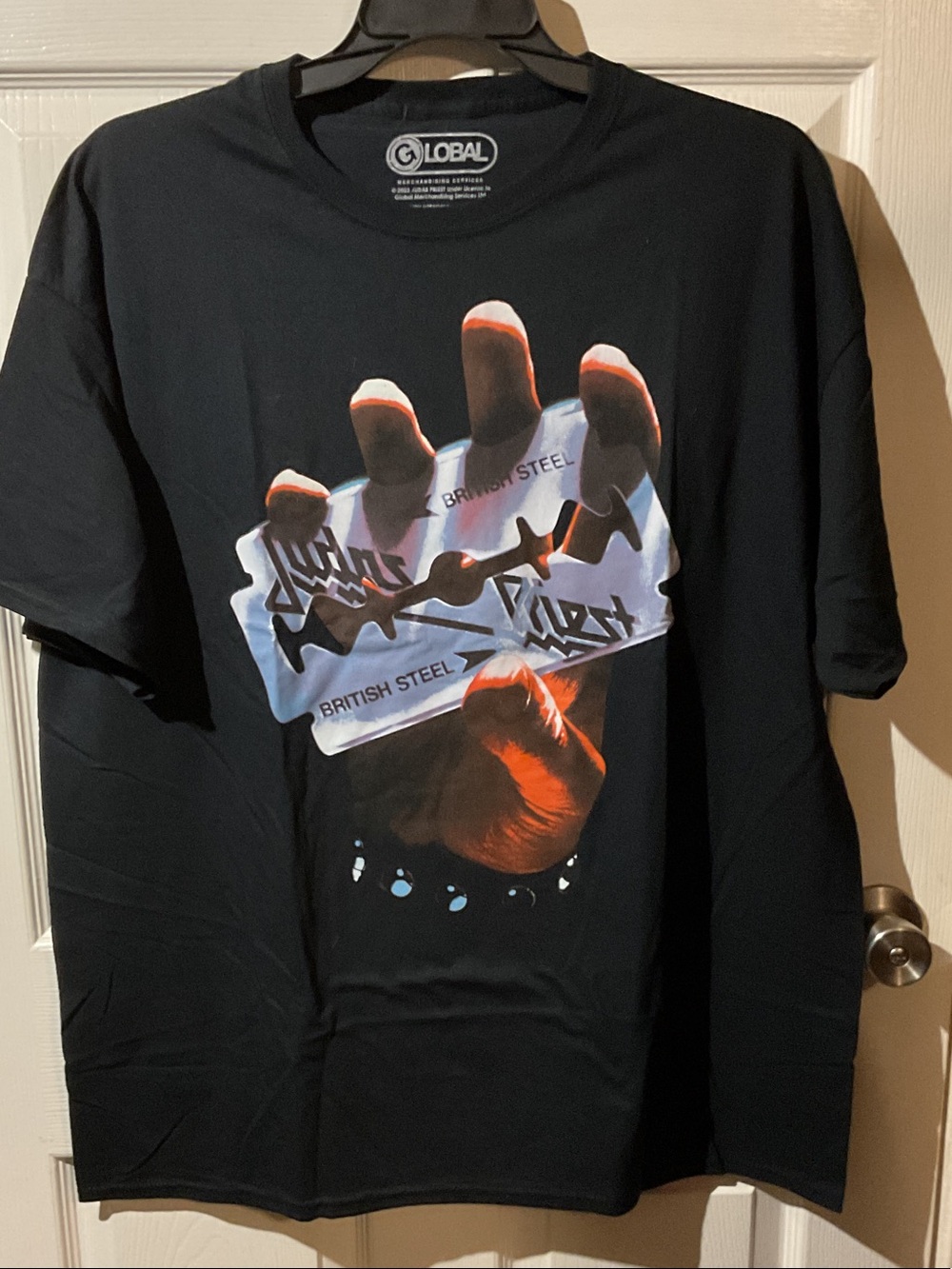 Judas Priest 'British Steel' Graphic Short-Sleeve Tee